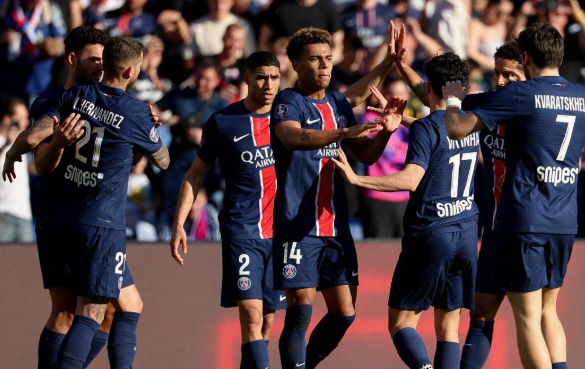 PSG Menangkan Le Classique, Marseille Kalah Lima Kali Beruntun dan Masuk Zona Degradasi